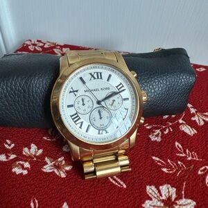 Michael Kors Gold Chronograph Watch